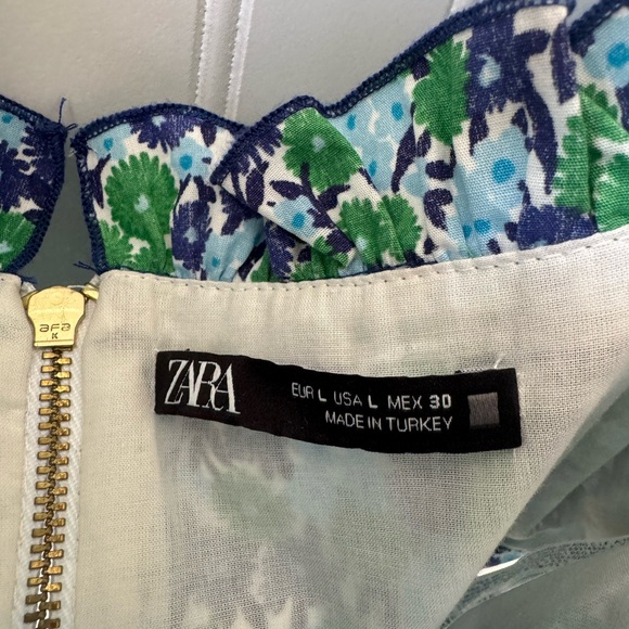 Zara Floral Crop Top - Picture 7 of 7